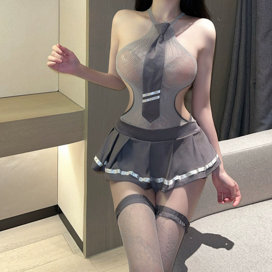 セクシーメッシュスカート